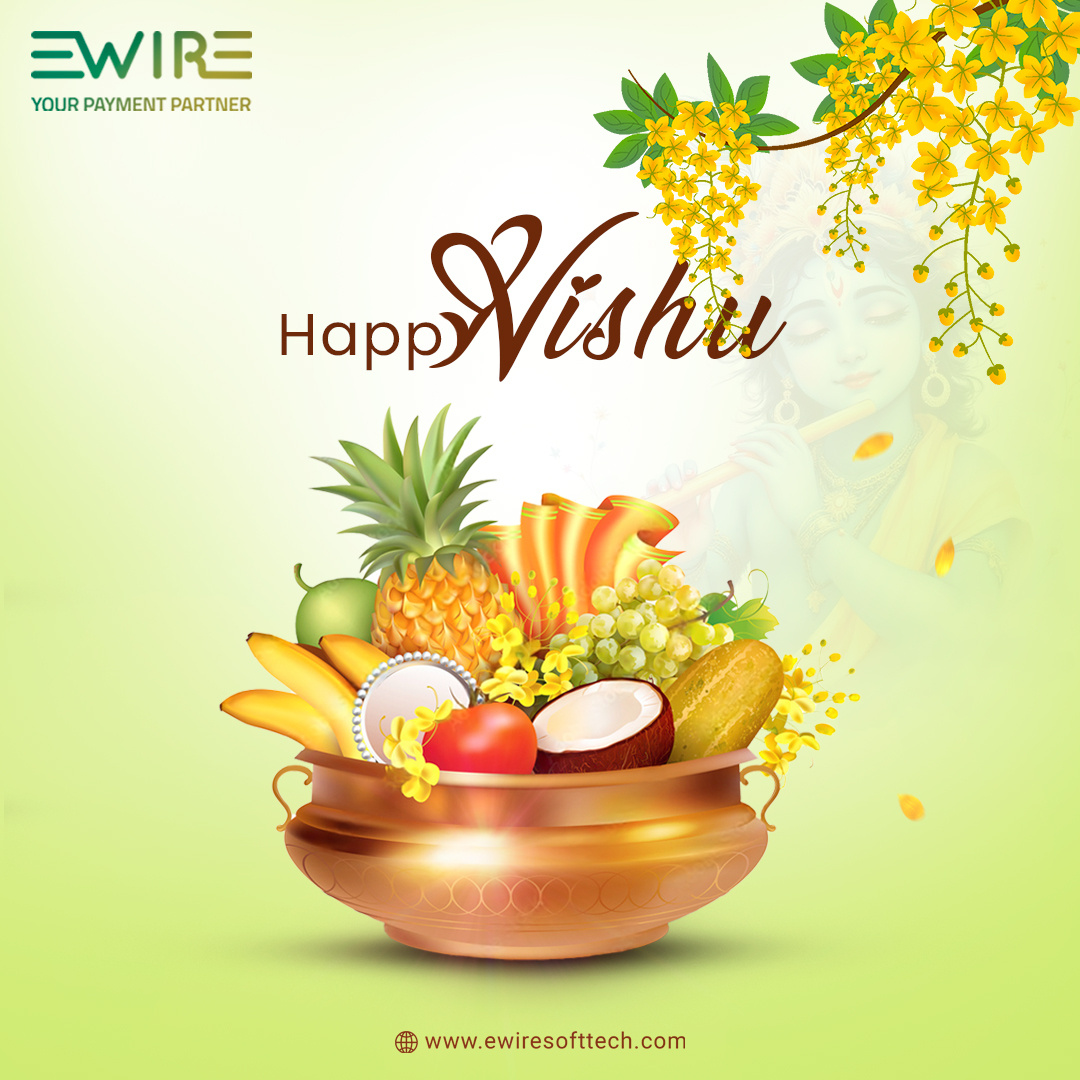 Happy Vishu | Poster Design happy vishu happy vishu 2026 happy vishu poster happy vishu poster design vishu vishu creatives vishu post vishu poster vishu poster design vishu social media poster