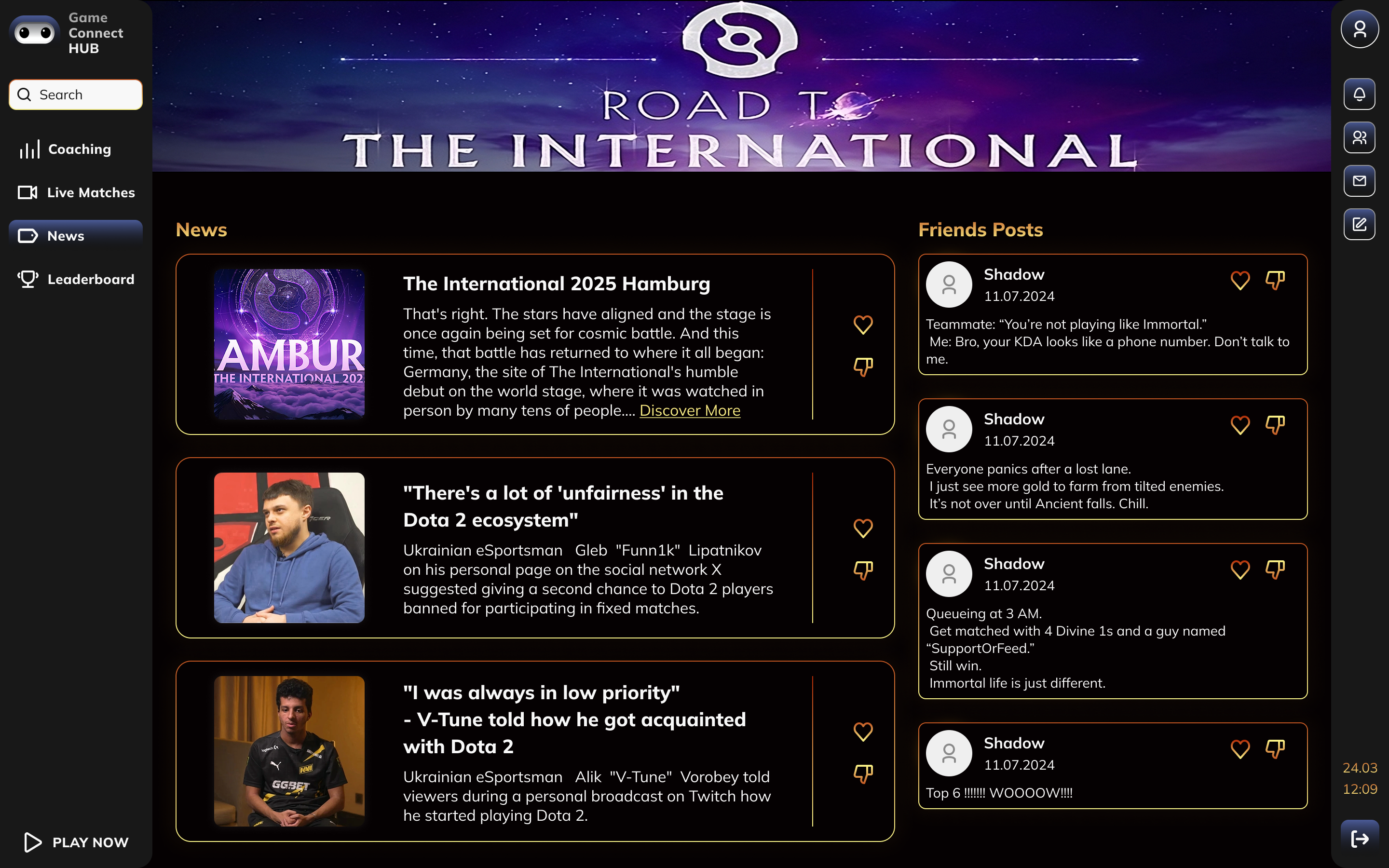 Example of Web Site/Service UI/UX