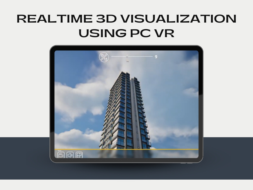 Realtime 3D Visualization using PC VR 2d animation 3d animation 3d property visualization animation motion graphics real estate animation