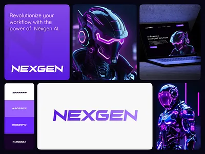 Nexgen AI branding graphic design logo
