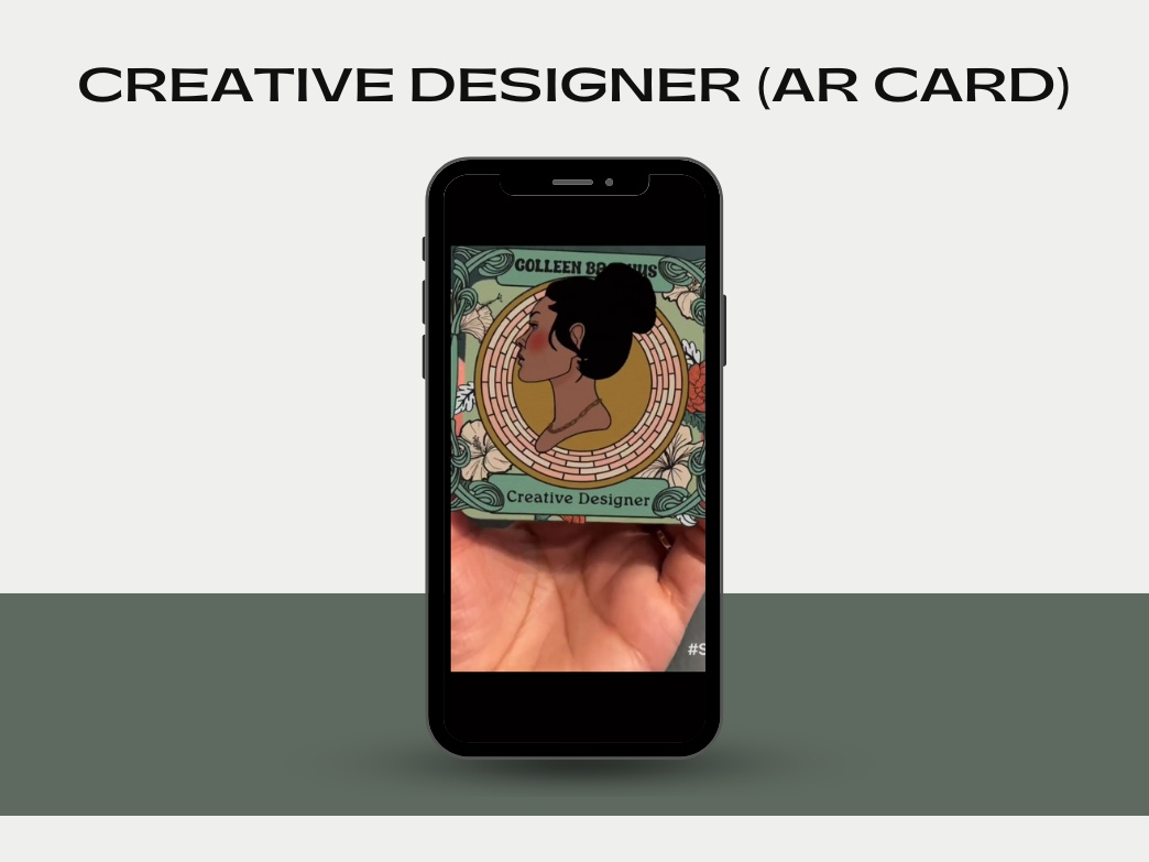 Creative Designer Card designer personal branding