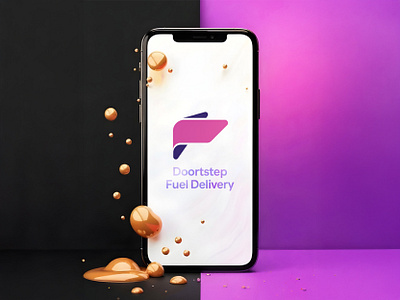 MyFuelPump | Fuel Delivery App | logo custom logo design