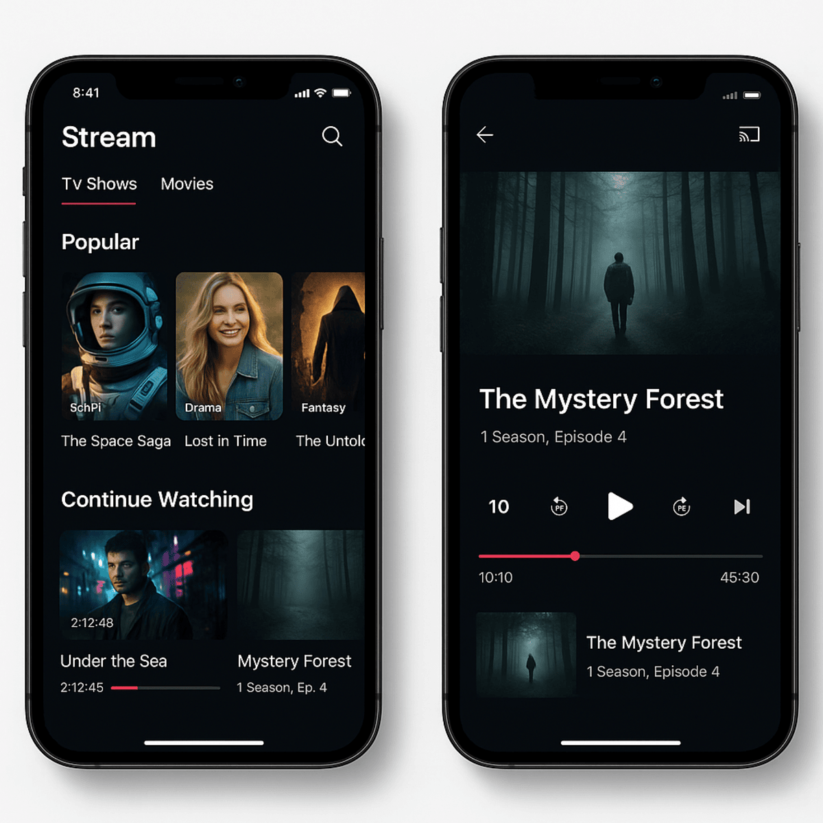 Video streaming App Design app daily daily ui daily ux design graphic design mobile mobile app new trending ui ui design ui ux ui ux design uiux ux ux design video streaming app viral visual design