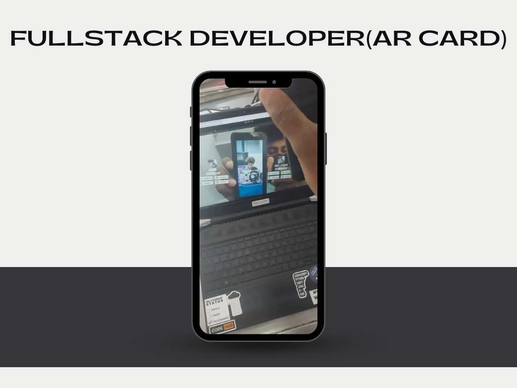 Full-Stack Developer animation app ar augmented reality branding design graphic design illustration logo metaverse motion graphics typography ui ux vector