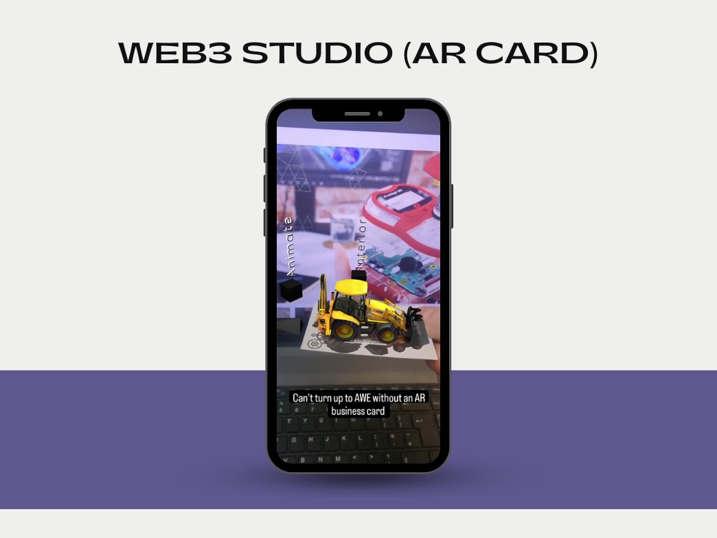 Web 3 Studio animation app ar augmented reality branding design graphic design illustration logo metaverse motion graphics typography ui ux vector
