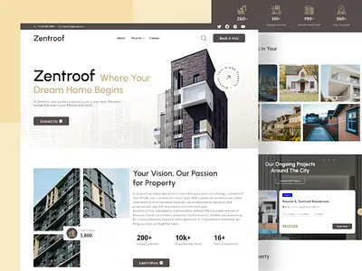 Zentroof : Elevating Real Estate Design