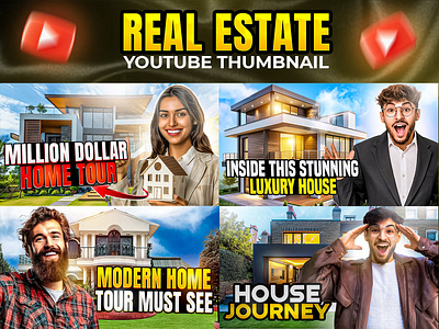 Real Estate Thumbnail Design amazing thumbnail eye catching real estate thumbnail thumbnails