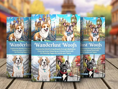 Book Cover Design For Amazon Kdp coloring book