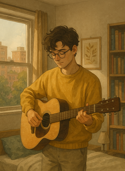 Playing the Guitar