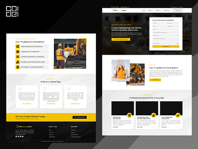 Zara Civil Group Website Design branding design graphic design ui ux web design web development wordpress