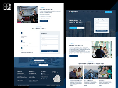 Enchanting Services Web Design & Development design graphic design ui ux web design web development wordpress