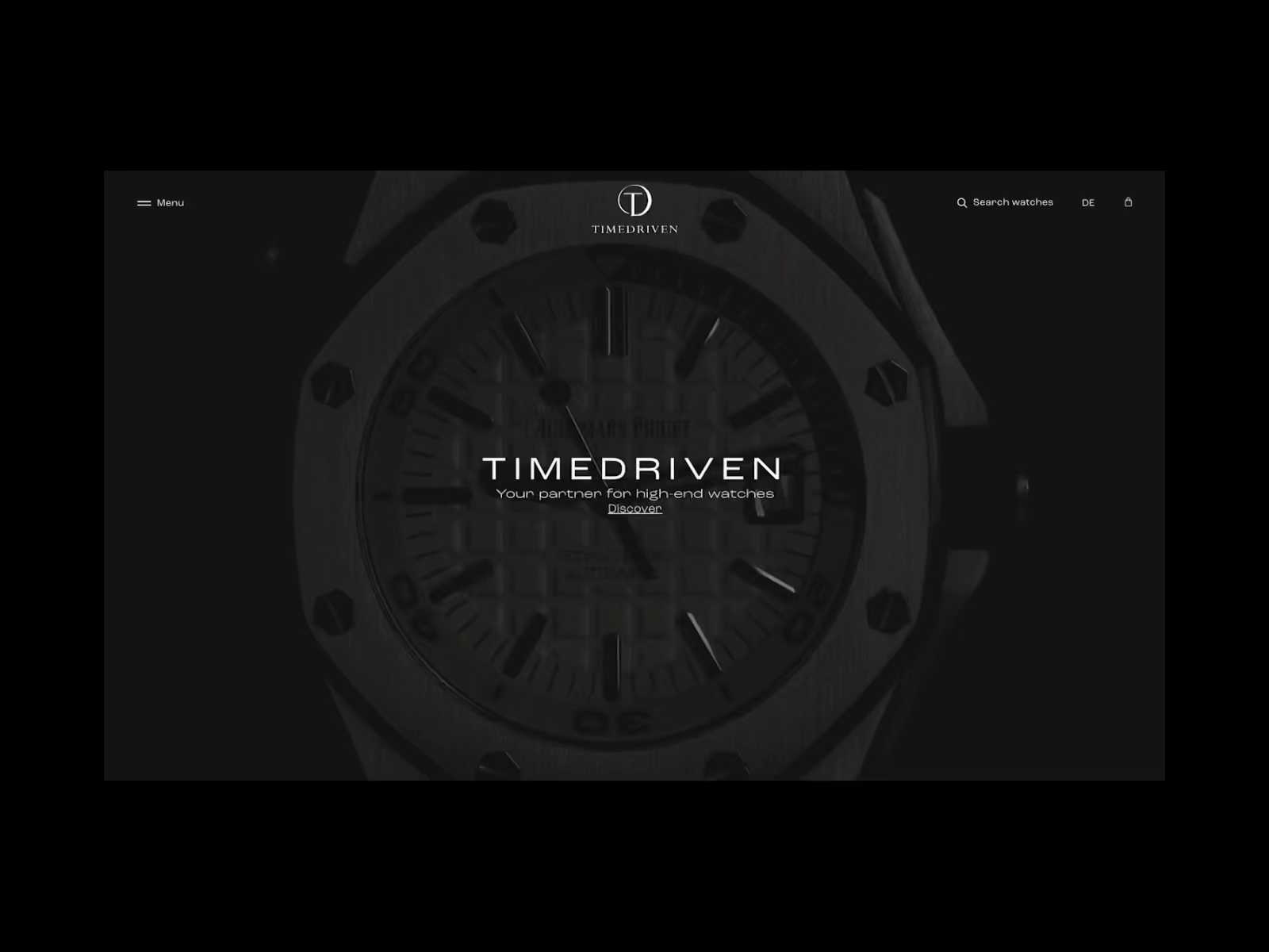 Timedriven — E-commerce Design
