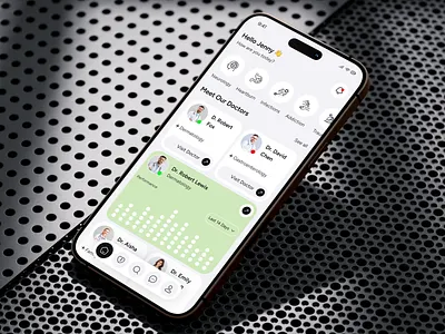 Healthcare mobile app Design app app design appui digitalhealth healthcareapp healthcareui healthtech ios medicalappdesign mobile mobile app mobile ui patientcareapp ui ui design uiux ux wellnessapp