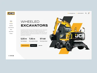 JCB design graphic design ui user experience user interface ux web design