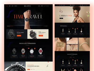 eCommerce Jewellery & Fashion ecommerce fashion jewelry shopping store watch watche woocommerce