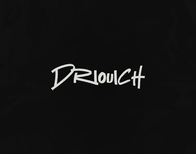 DRIOUICH branding design graphic design logo visual identity