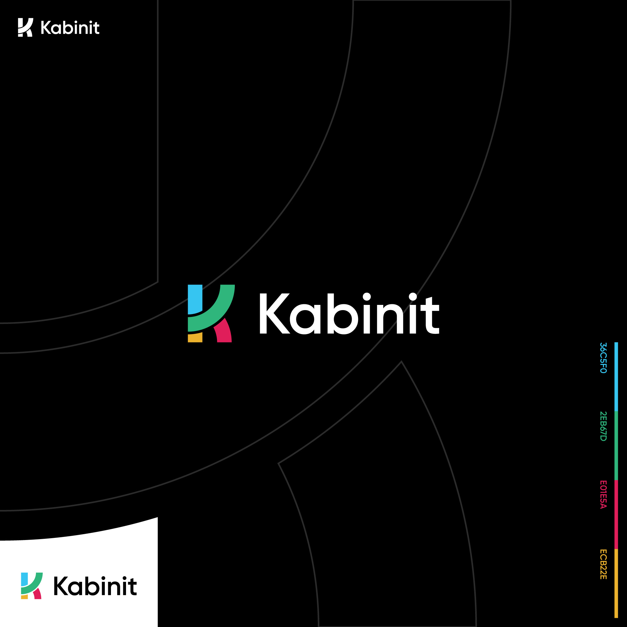 Logo for Furniture Production Company 3d adobe illustrator cabin logo cabinet logo design furnture logo illustration illustrator k logo kabinit logo logo minimal minimal k minimal logo minimalist logo modern modern k modern logo wallpaper