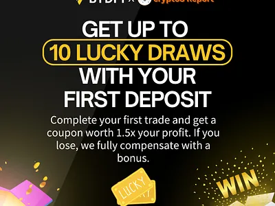 BYDFi Promotion graphics lucky draw promo trade winner