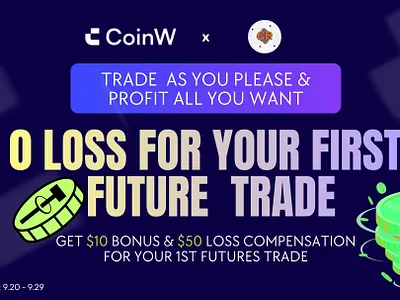 CoinW Partnership Promotion Bonus bitcoin btc coin coins exchange usdt