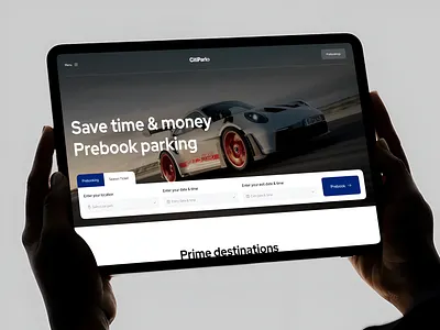 Car Parking Website - UI/UX Design about us automotive booking car parking car parking app car parking website car rental corporate event parking landing page parking saas schedule shasanko creations ticket travel ui ux design vehicle web design website