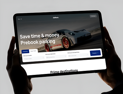 Car Parking Website - UI/UX Design about us automotive booking car parking car parking app car parking website car rental corporate event parking landing page parking saas schedule shasanko creations ticket travel ui ux design vehicle web design website