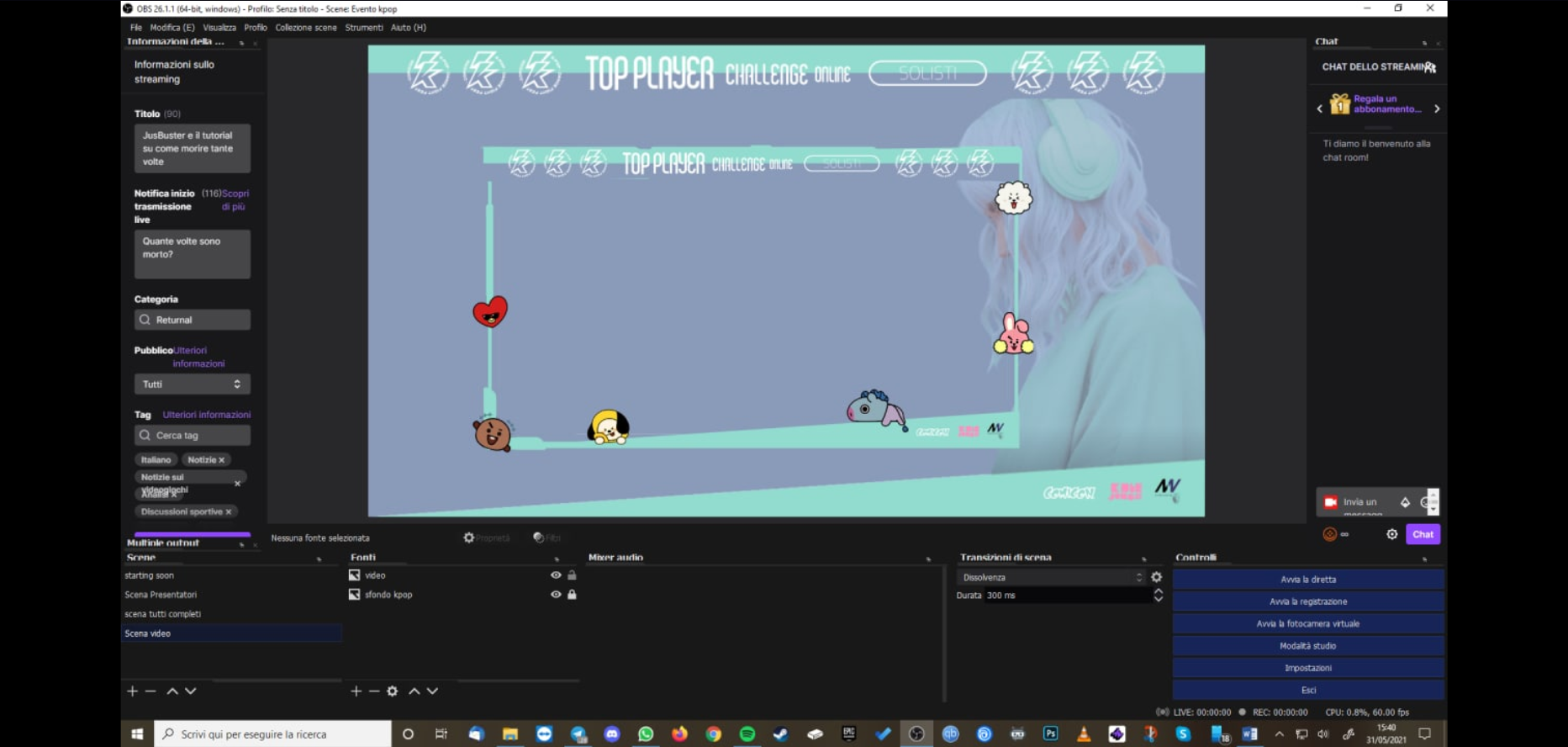 Example of COMICON K-pop Dance Fight Top Player Challenge Online