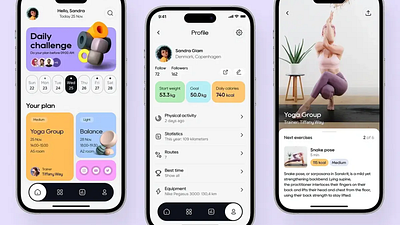 Daily Challenge Mobile App Designing 3d animation branding graphic design logo motion graphics ui