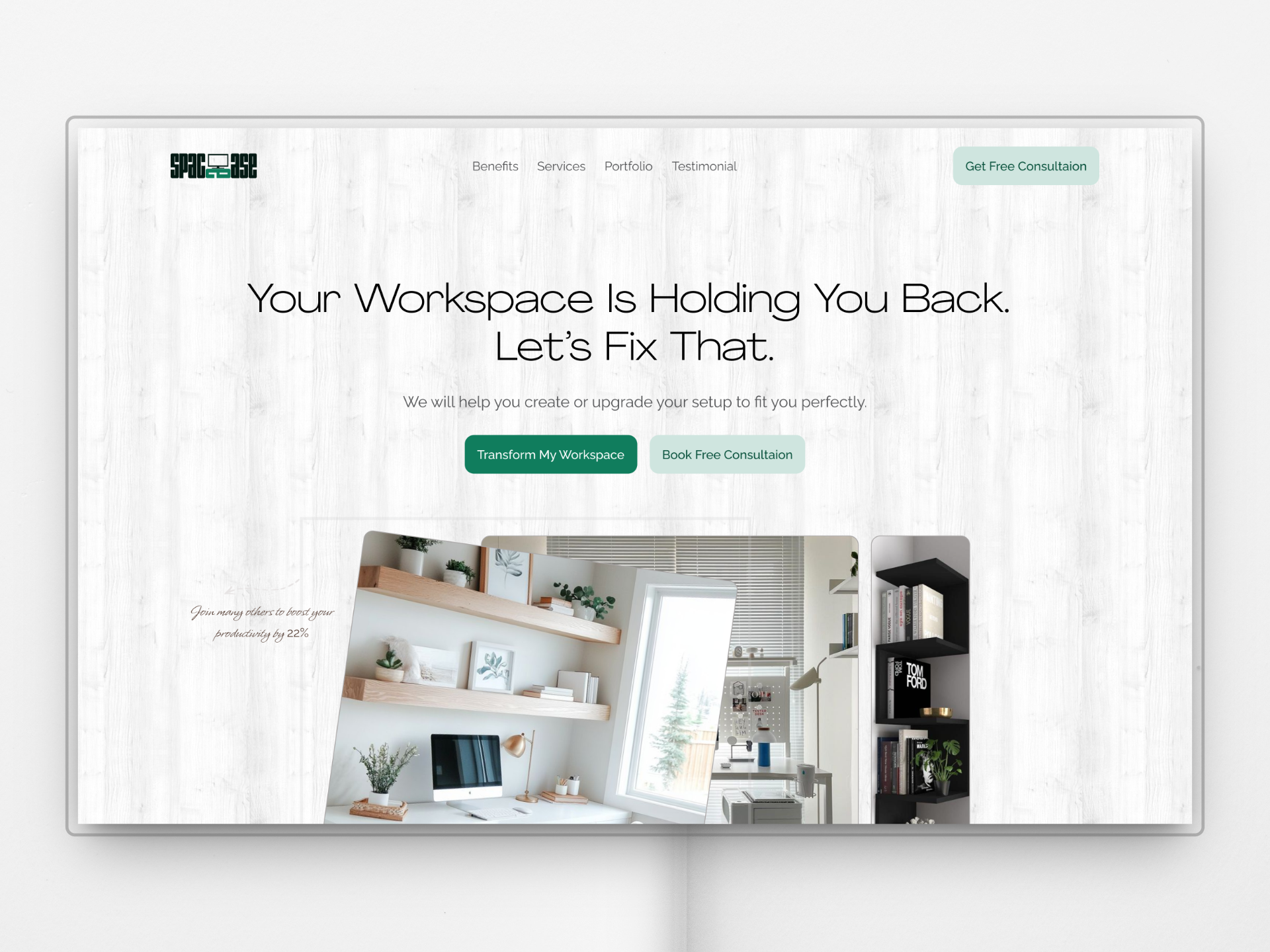 Example of Landing Page Design