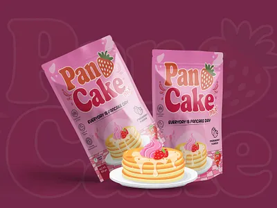Pan Cake Pouch Packaging Design animation bottle label box branding cbd label graphic design label label mockup label packaging labeldesign labels motion graphics package package mockup packagedesign packaging packaging design packaging mockup packagingdesign product label