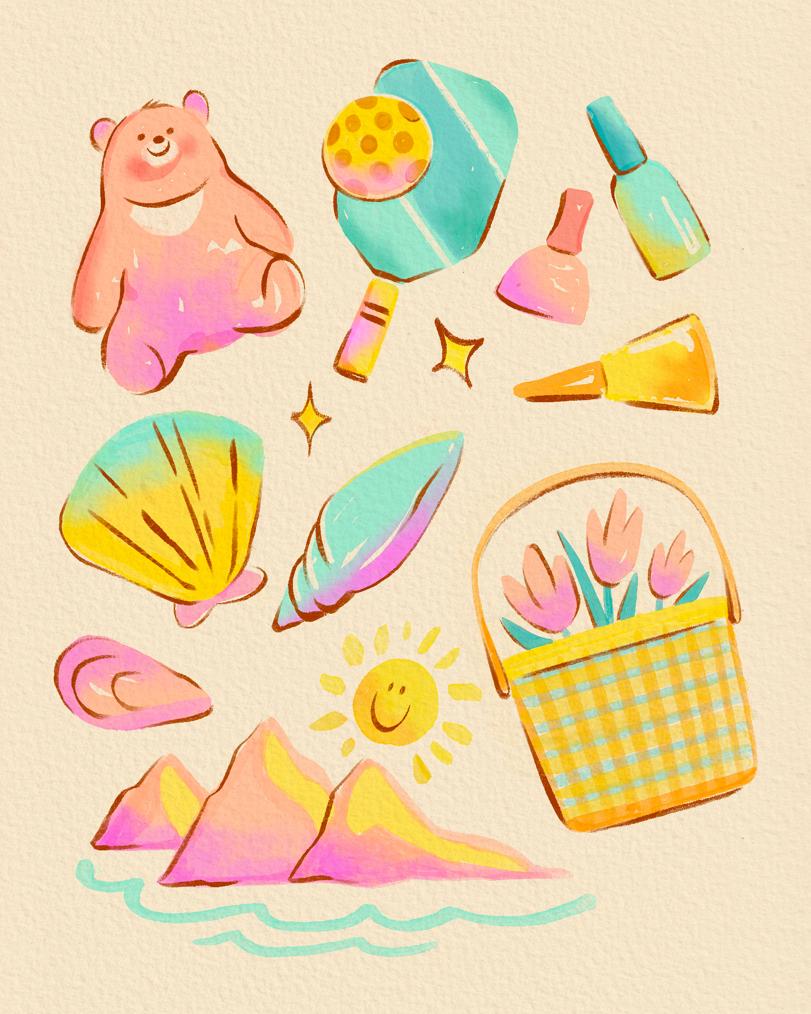 Celebrating Moms art artwork brand brand assets branding design digital drawing draw drawing graphic design illustration illustrator logo vector