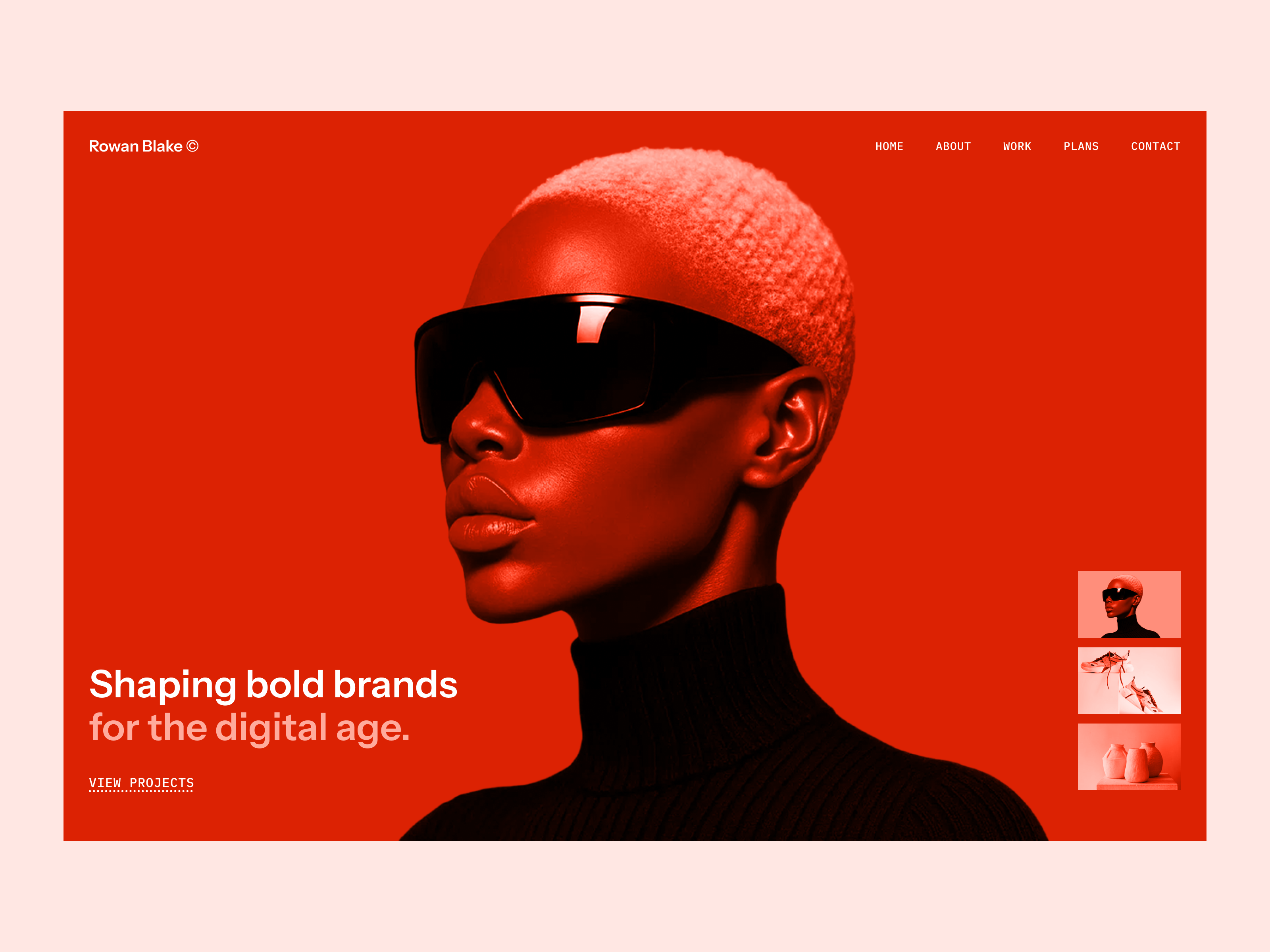 Agency Website design landing page uiux web design