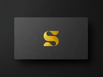 Elegant Gold S Monogram Logo on Black Business Card Mockup black business card brand identity mockup branding stationery mockup business card mockup dark business card design elegant logo design embossed logo mockup gold foil logo golden letter s logo on black card luxury branding metallic foil logo minimalist logo modern s monogram monogram logo mockup premium logo presentation professional logo mockup s logo mockup stylish s logo tornike uchava