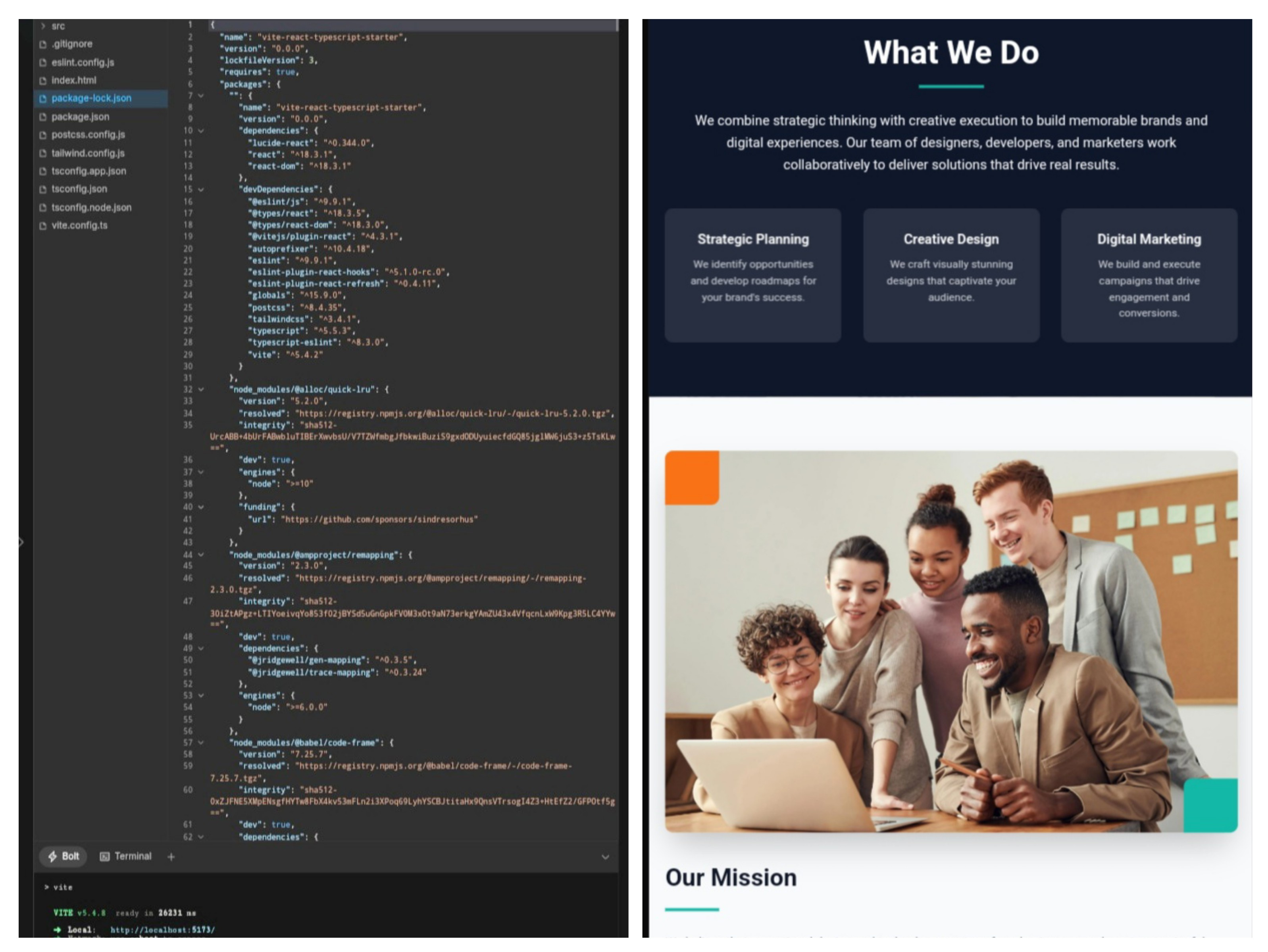Example of High Impact Webflow Website Design