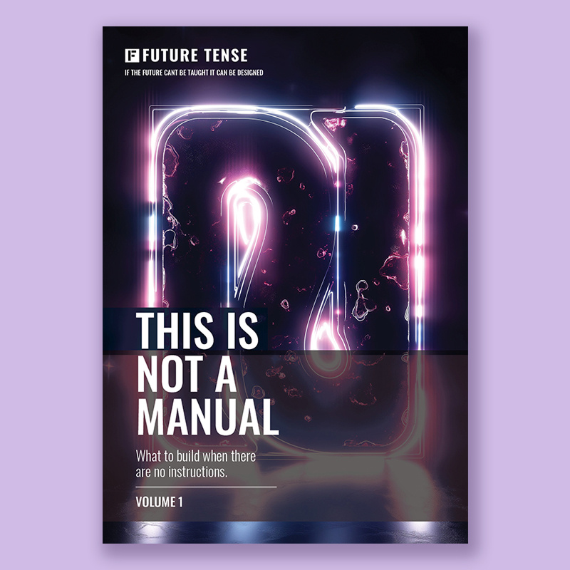 Editorial Collateral for Forward-Thinking Design Summit adobe illustrator adobe indesign adobe photoshop ai book book cover book layout book spread generative ai purple
