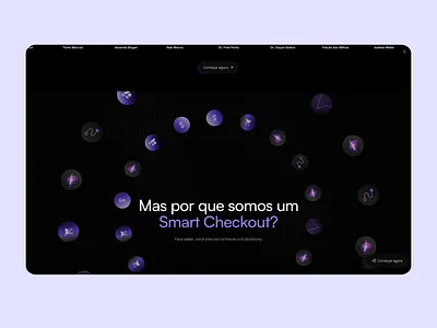 Landing page design Animation Scroll for Assiny animation branding graphic design interface landing page purple scroll ui uiux ux vector web web design