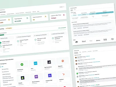 Partner Detail View Optimization design detail page ui ux