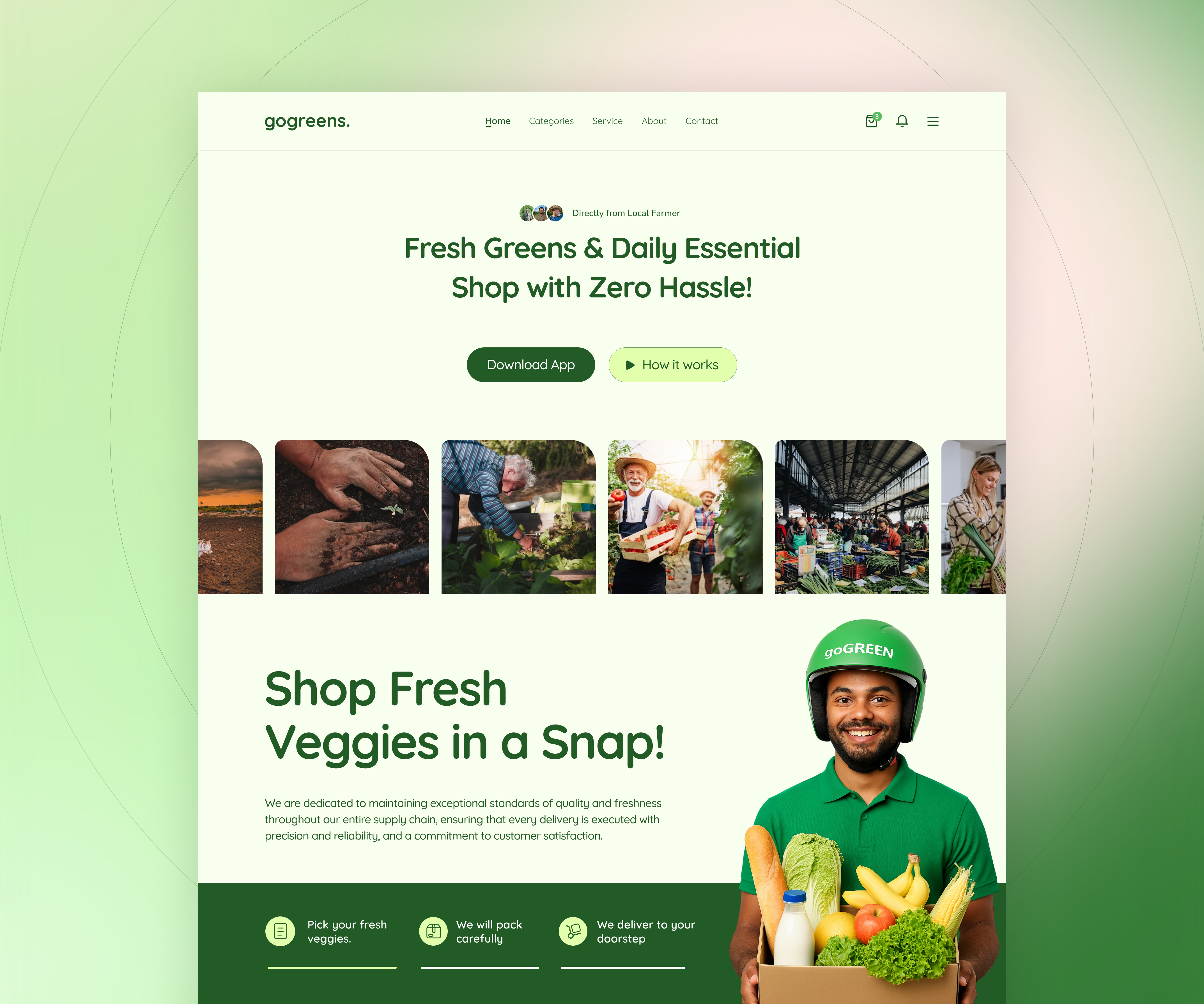 Grocery Shopping Website grocery grocery app grocery delivery website grocery landing page grocery website landing page website design