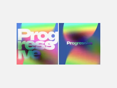 Progressive type exploration branding design digital 2d digitalartist illustration logo ui vector vector art vector artwork