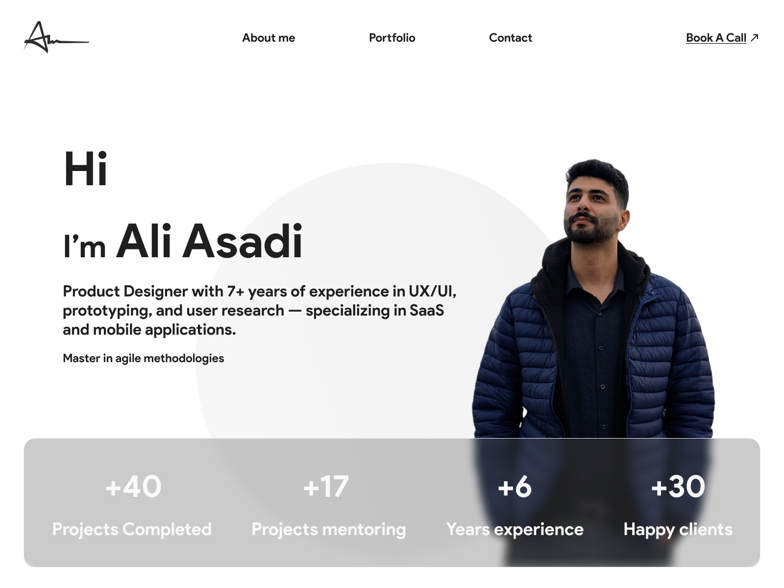 How Do You Design a UX Portfolio That Actually Tells a Story? design interface iran portfolio product design ui ux