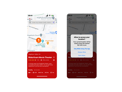 Map Design app dailyui design ui ux