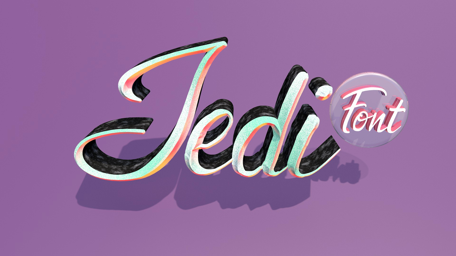 Jedi Font in C4D 3d c4d cinema4d font jedi jedicss lettering