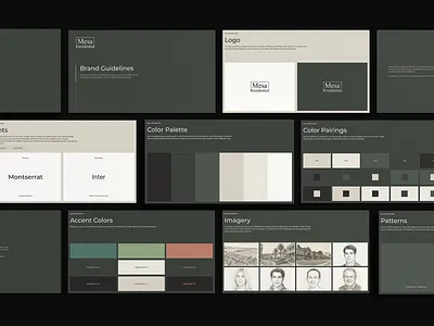 Mesa: Branding brand design brand guidelines branding graphic design illustrations logo presentation design user interface visual design