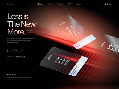 Fintech - Premium banking experience bank banking ui clean ui commerce crypto dark mode dribbbleweeklywarmup e commerce financial services fintech hero section landing page luxury design minimal modern ui money payments play premium ui web 3.0