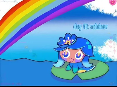Maycean Day 14: rainbow art post art tag digital art drawing fan art illustration