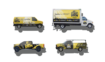 Capmen: Fleet Design branding concrete construction cutting fleet design graphic design logo design