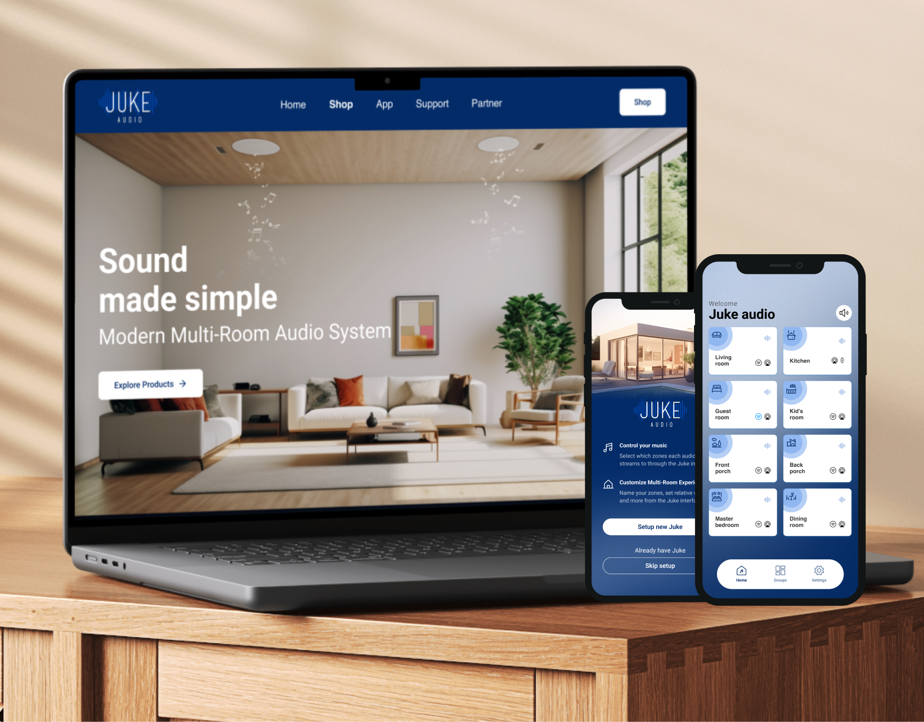 Example of Website Design + No Code Development