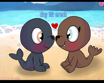 Maycean Day 15: Crush art post art tag digital art drawing fan art illustration