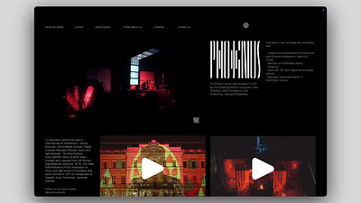 Photinus Studio — Website Design, Copywriting & Development landing multimedia portfolio readymag ux ui web design web development website