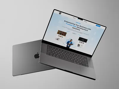 💻 Net Ninja – Web Development Hero Section 🔵 design hero section landing page netninja ui ui design ux design