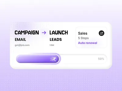 Feature Card UI ai automation boost campaign design devdock framer interface landing page landingpages modern saas tech template ui ui design ux web design website